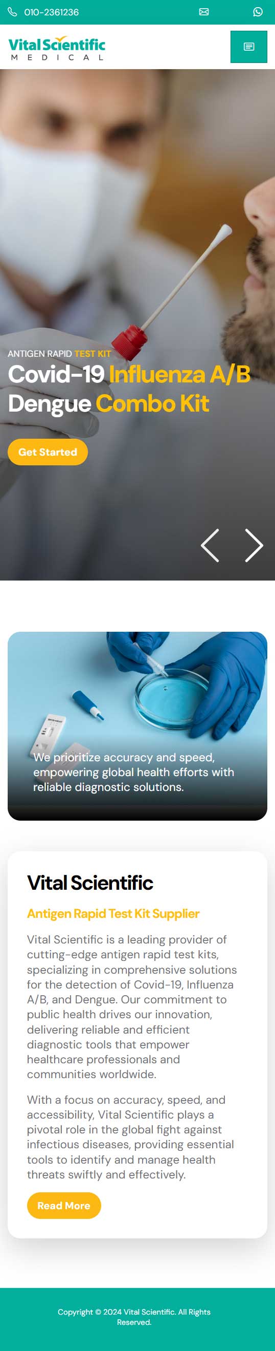 Infocrest mobile view